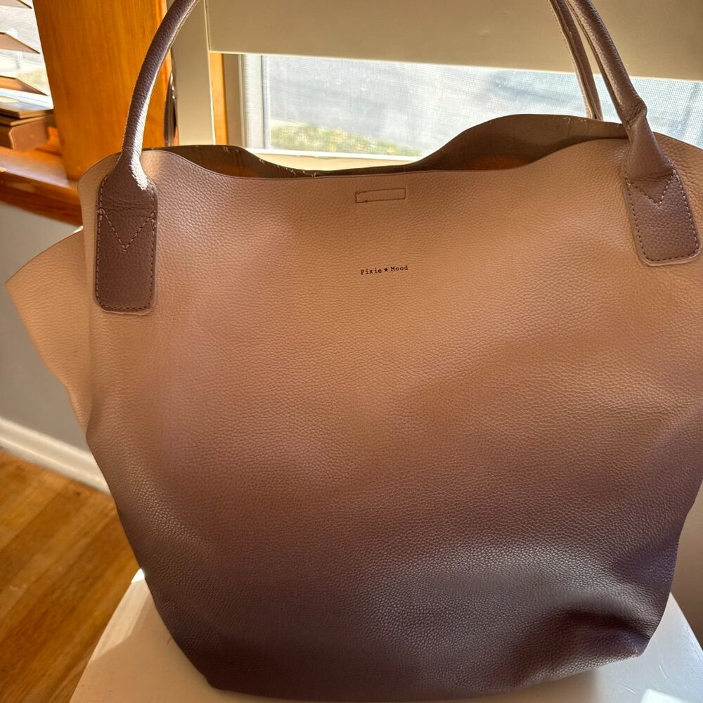 Pixie Mood Gradient Shoulder Bag - Beige And Purple View 2